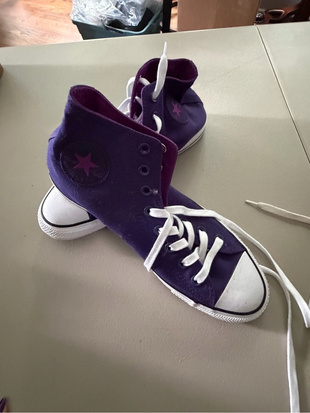 New Converse All Star Chuck Taylor High-Top Canvas Sneakers w 11 m 9.